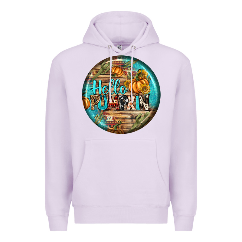 Hello Pumpkin Earrings Premium Hoodie by BundleAndBundleShop | Teevron