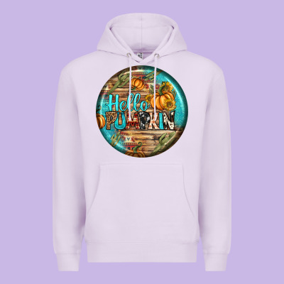 Hello Pumpkin Earrings Premium Hoodie Designed By Bundleandbundleshop