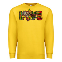 Lemon love africa map Premium Sweatshirt - Zillion Design Studio
