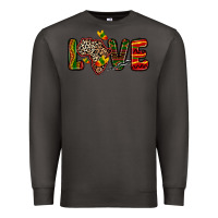 Smoke love africa map Premium Sweatshirt - Zillion Design Studio