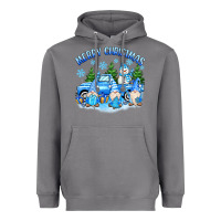 Storm merry christmas snowman gnomes truck Heavyweight Hoodie - MaliasSmallBusiness