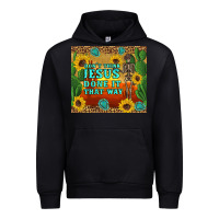 Black don't think jesus done it that way western skeleton cactus Urban Hoodie - Artiststas