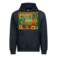 Navy don't think jesus done it that way western skeleton cactus Urban Hoodie - Artiststas