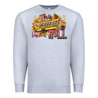 Heather Grey this is how i roll Premium Sweatshirt - texasbilliewilder