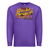 Purple this is how i roll Premium Sweatshirt - texasbilliewilder