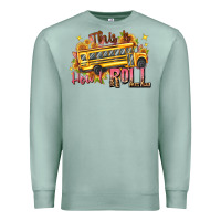 Seafoam this is how i roll Premium Sweatshirt - texasbilliewilder