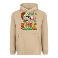 Mushroom full of holiday spirit Heavyweight Hoodie - MaliasSmallBusiness