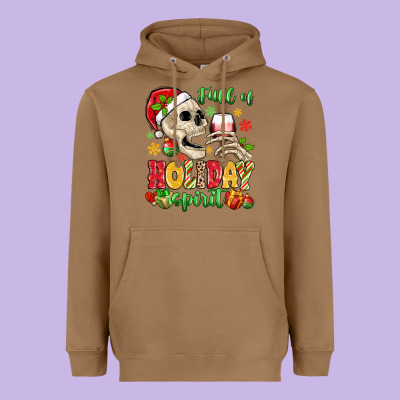 Heavyweight Hoodie full of holiday spirit