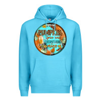 Ocean Blue pumpkin spice and everythink nice earrings Premium Hoodie - BundleAndBundleShop