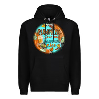 Black pumpkin spice and everythink nice earrings Premium Hoodie - BundleAndBundleShop