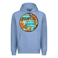 Colony Blue pumpkin spice and everythink nice earrings Premium Hoodie - BundleAndBundleShop