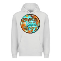 Dove Grey pumpkin spice and everythink nice earrings Premium Hoodie - BundleAndBundleShop