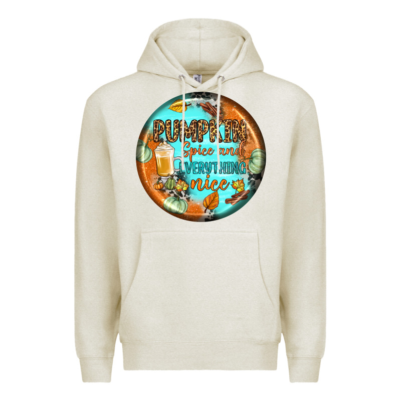 Pumpkin Spice And Everythink Nice Earrings Premium Hoodie by BundleAndBundleShop | Teevron