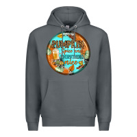 Rock pumpkin spice and everythink nice earrings Premium Hoodie - BundleAndBundleShop