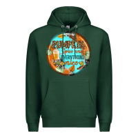 Sports Green pumpkin spice and everythink nice earrings Premium Hoodie - BundleAndBundleShop