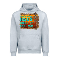 Heather Grey don't jesus done it that way western skeleton Urban Hoodie - Artiststas