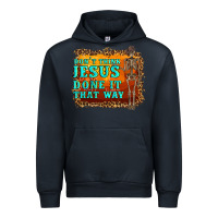 Navy don't jesus done it that way western skeleton Urban Hoodie - Artiststas