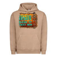 Pigment Burro don't jesus done it that way western skeleton Urban Hoodie - Artiststas