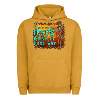 Pigment Peanut Butter don't jesus done it that way western skeleton Urban Hoodie - Artiststas