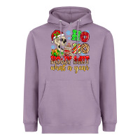 Lavender ho ho holy shit what a year Heavyweight Hoodie - MaliasSmallBusiness