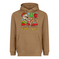Toasted Coconut ho ho holy shit what a year Heavyweight Hoodie - MaliasSmallBusiness