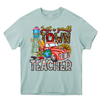 Arona Just a Small Town Teacher Heavy Core Tee - CowhideDigitalArt
