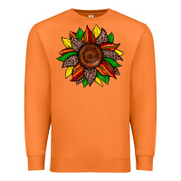 Carrot juneteenth leopard sunflower Premium Sweatshirt - Zillion Design Studio