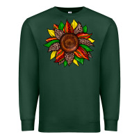 Sports Green juneteenth leopard sunflower Premium Sweatshirt - Zillion Design Studio