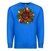 True Royal juneteenth leopard sunflower Premium Sweatshirt - Zillion Design Studio