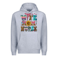 Heather Grey wife mom nurse Premium Hoodie - AdoDesignShop