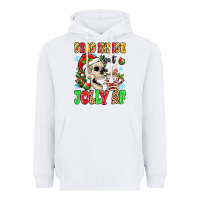 White dead inside but jolly af Heavyweight Hoodie - MaliasSmallBusiness