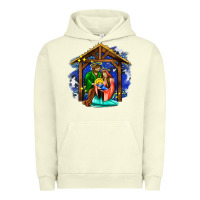 Jesus And Mary With God Urban Hoodie | Teevron