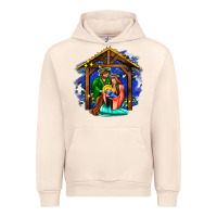 Sandshell jesus and mary with god Urban Hoodie - AdoDesignShop