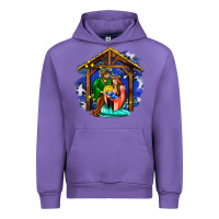 Tulip jesus and mary with god Urban Hoodie - AdoDesignShop