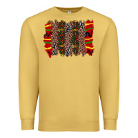 Antique Gold juneteenth brushstroke Premium Sweatshirt - Zillion Design Studio