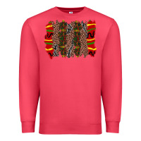Cardinal juneteenth brushstroke Premium Sweatshirt - Zillion Design Studio