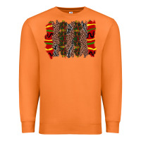 Carrot juneteenth brushstroke Premium Sweatshirt - Zillion Design Studio
