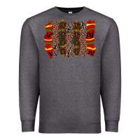 Charcoal Heather juneteenth brushstroke Premium Sweatshirt - Zillion Design Studio