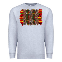 Heather Grey juneteenth brushstroke Premium Sweatshirt - Zillion Design Studio