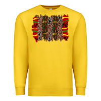 Lemon juneteenth brushstroke Premium Sweatshirt - Zillion Design Studio