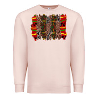Pale Pink juneteenth brushstroke Premium Sweatshirt - Zillion Design Studio