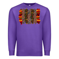 Purple juneteenth brushstroke Premium Sweatshirt - Zillion Design Studio