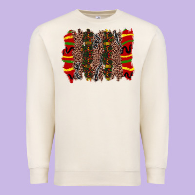 Premium Sweatshirt juneteenth brushstroke