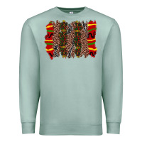 Seafoam juneteenth brushstroke Premium Sweatshirt - Zillion Design Studio