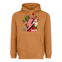 Meerkat christmas season lightning bolt Heavyweight Hoodie - MaliasSmallBusiness