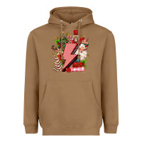Toasted Coconut christmas season lightning bolt Heavyweight Hoodie - MaliasSmallBusiness