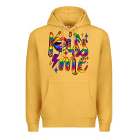 Mustard kiss me Premium Hoodie - JahusDesignShop