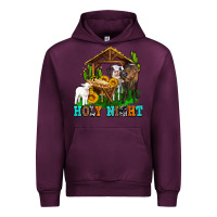 Mauve Wine holy nıght cows and sunflowers Urban Hoodie - AdoDesignShop