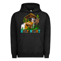 Pigment Black holy nıght cows and sunflowers Urban Hoodie - AdoDesignShop