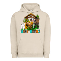 Pigment French Oak holy nıght cows and sunflowers Urban Hoodie - AdoDesignShop
